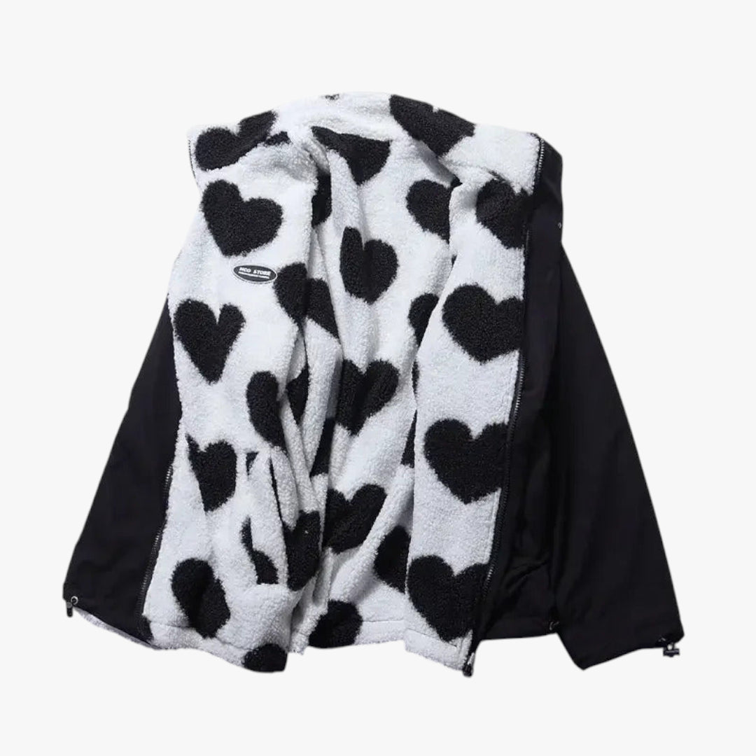 Damen-Teddyjacke | Wendbar