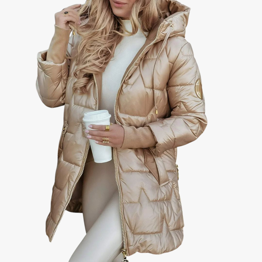 Damen Stepp Jacke | Langer