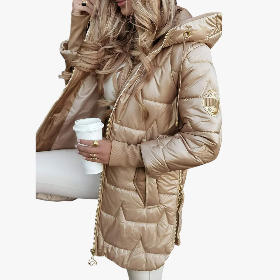 Damen Stepp Jacke | Langer