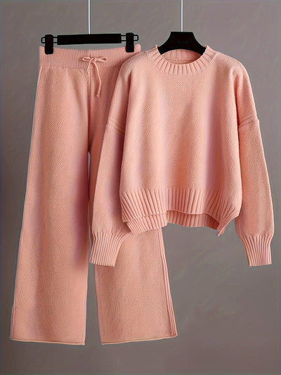 MAYA - PULLOVER-OVERSIZE UND WEITE HOSE